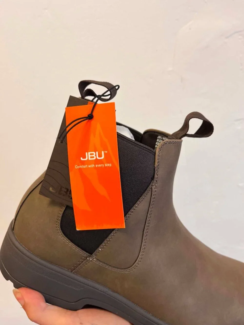 JBU by Jambu Men's Kerry Dark Brown Chelsea Boots Size 12 - P1